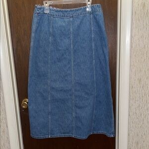 Norton Studios size 16 100% cotton maxi skirt